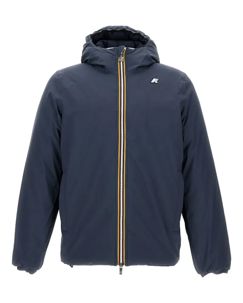 K-Way Jack reversible bomber jacket - Blau Blau