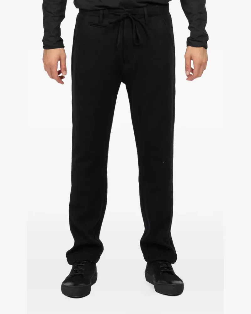 Hannes Roether drawstring trousers - Schwarz Schwarz