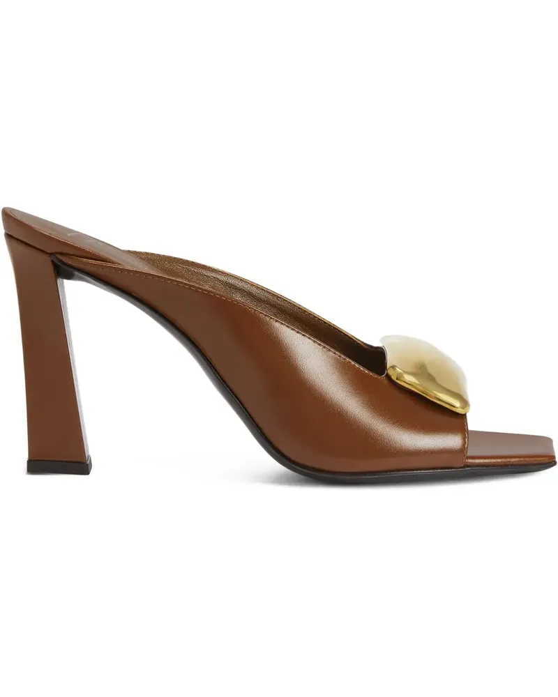 Giuseppe Zanotti GZ Mya Stone Sandalen 90mm - Braun Braun