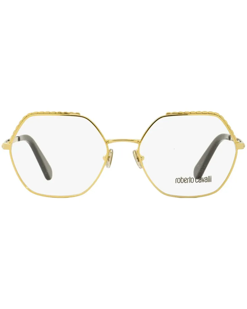 Roberto Cavalli RC5104 Brille mit sechseckigem Gestell - Gold Gold