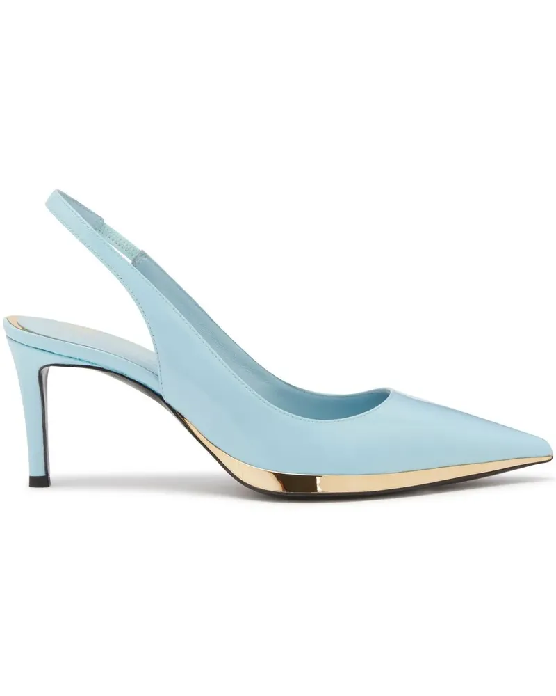 Giuseppe Zanotti Virgyn Slingback-Pumps 70mm - Blau Blau