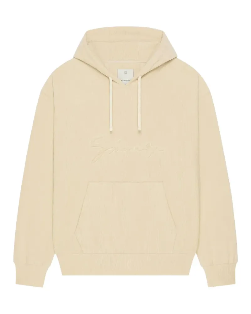 Givenchy Hoodie aus Samt - Nude Nude