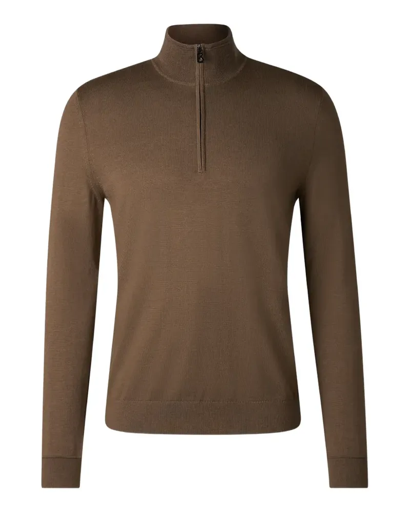 Bogner Ouri Polopullover aus Wolle - Braun Braun