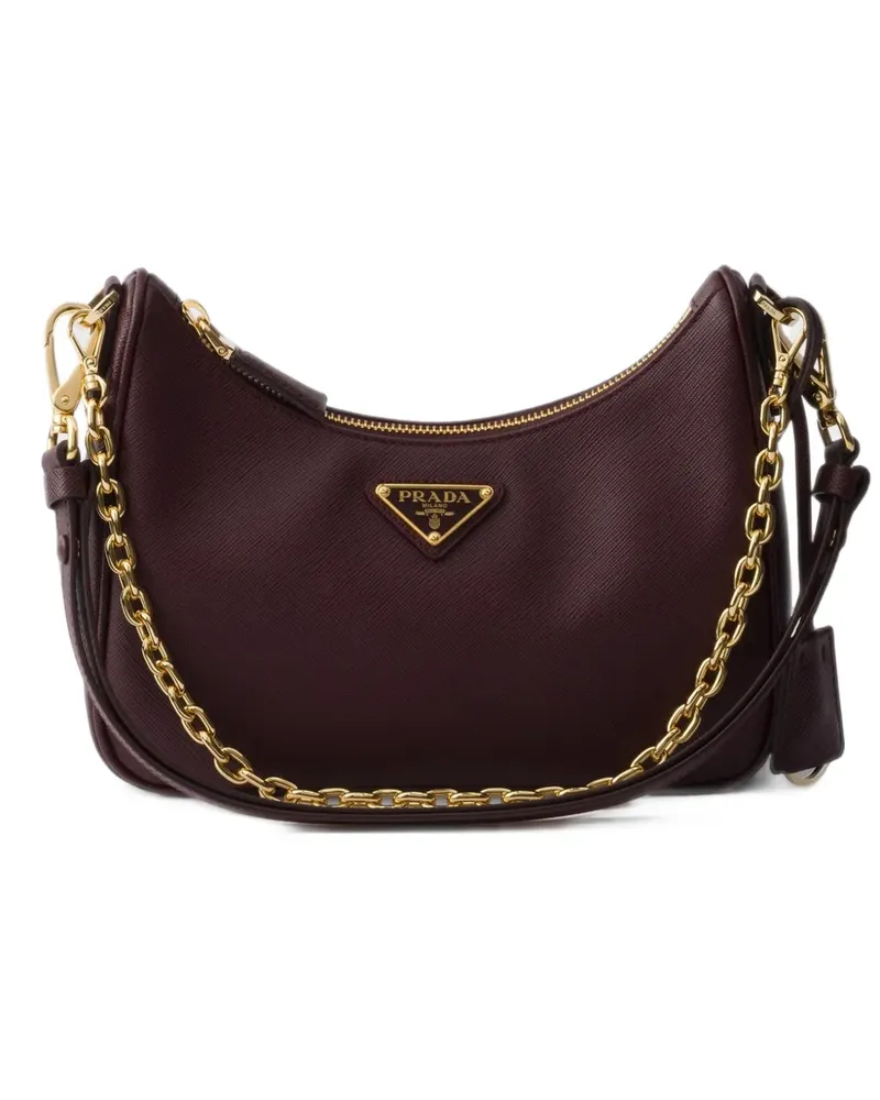 Prada Re-Edition mini Saffiano leather bag - Rot Rot