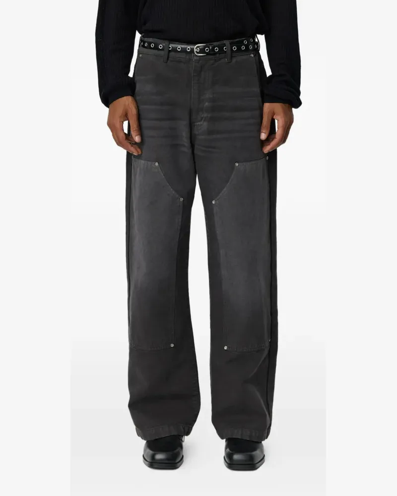 Mfpen panelled canvas trousers - Grau Grau