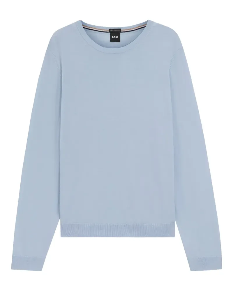 HUGO BOSS crew-neck sweater - Blau Blau