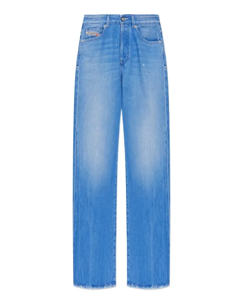 Diesel 1971 D-Sent Straight-Leg-Jeans - Blau Blau