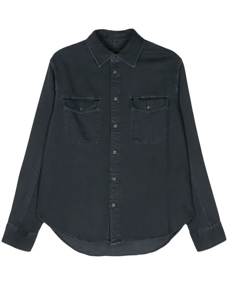 Rag & Bone Langärmeliges Hemd - Blau Blau