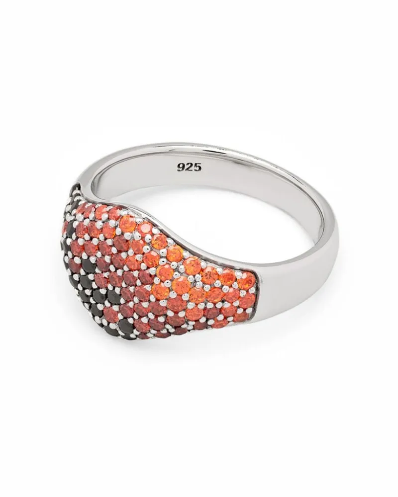 Tom Wood Mini Sunset Cocktailring - Silber Silber
