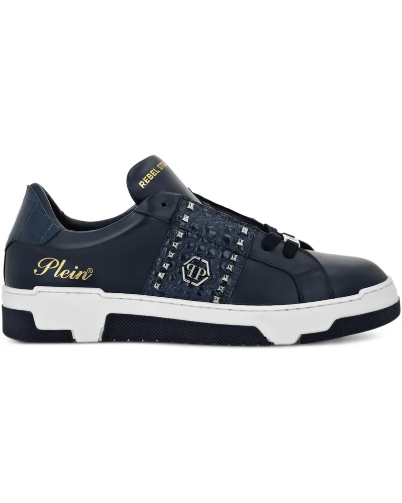Philipp Plein Mix Sneakers - Blau Blau