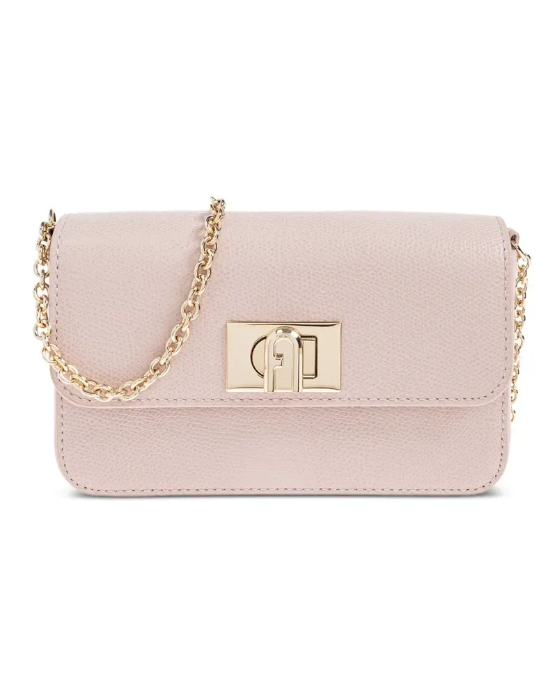 Furla Mini 1927 Umhängetasche mit Kettenriemen - Rosa Rosa
