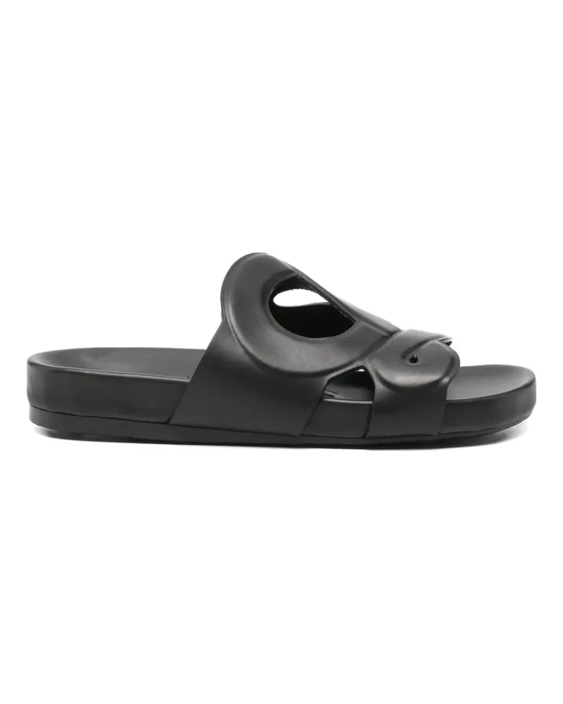 Loewe Sandalen mit Logo-Form - Schwarz Schwarz