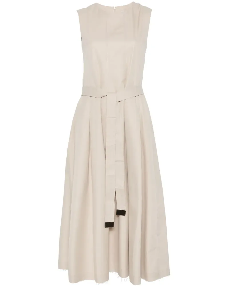 Max Mara Amina Midikleid - Nude Nude