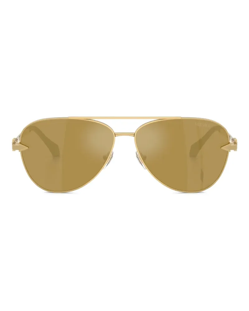 Versace Getönte Pilotenbrille - Gold Gold