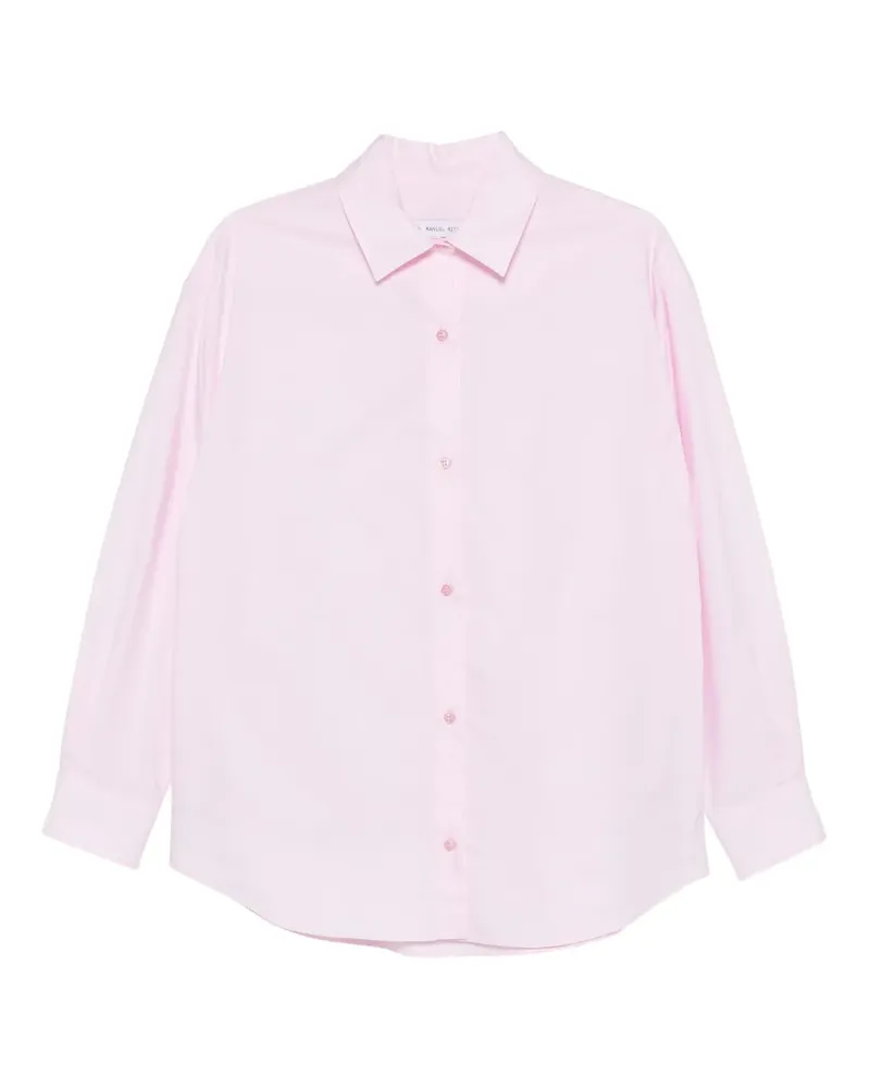 Manuel Ritz Hemd mit tiefen Schultern - Rosa Rosa