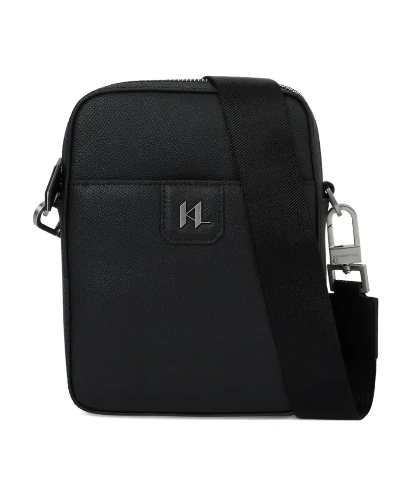 Karl Lagerfeld Tasche aus Leder - Schwarz Schwarz