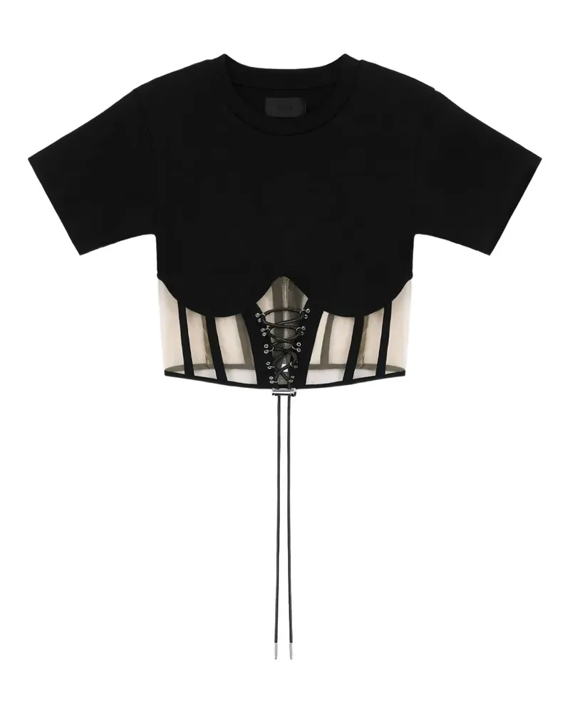 RTA Angelina T-Shirt - Schwarz Schwarz