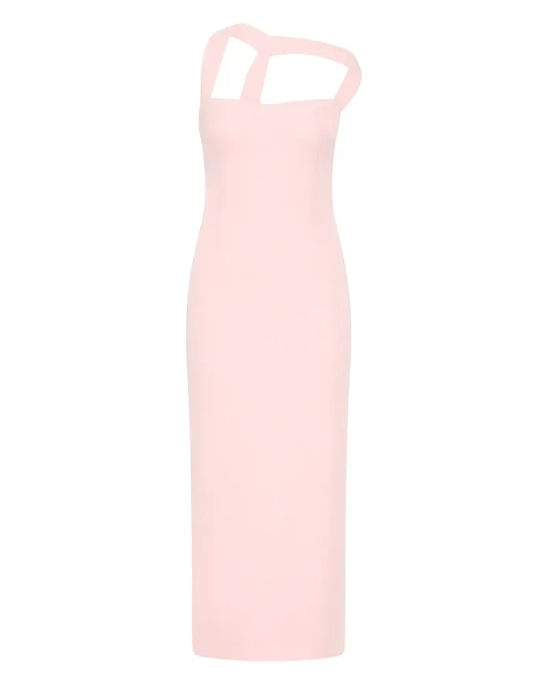 Rachel Gilbert Skulpturales Midikleid - Rosa Rosa