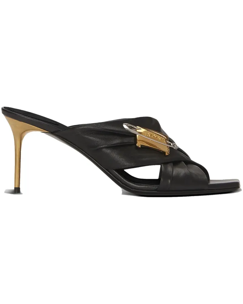 Balmain Safety Pin Mules - Blau Blau