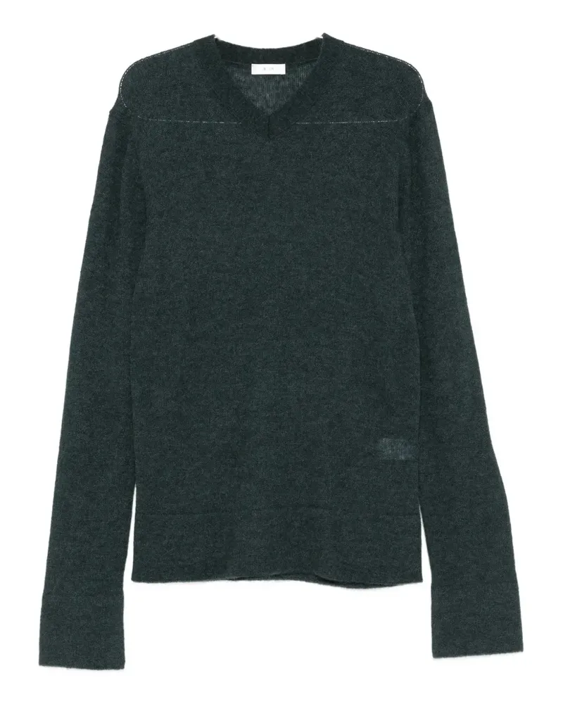 Rier Pullover mit V-Ausschnitt - Grau Grau