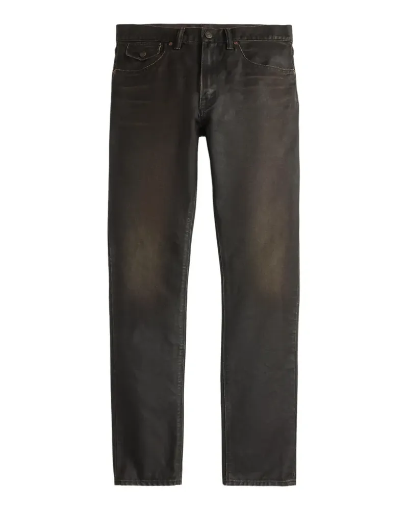 Ralph Lauren Schmale Jeans mit Taschen - Schwarz Schwarz