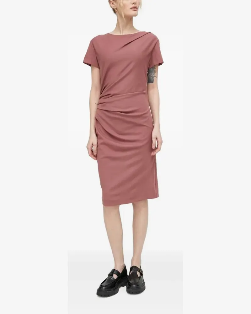 Tiger of Sweden Midikleid mit kurzen Ärmeln - Rosa Rosa
