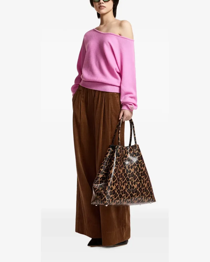 Essentiel Kage Pullover mit Fledermausärmeln - Rosa Rosa
