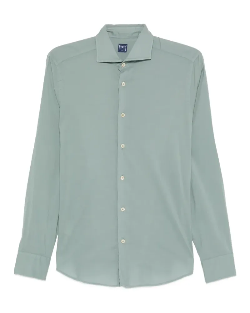 Fedeli long-sleeve shirt - Grün Grün