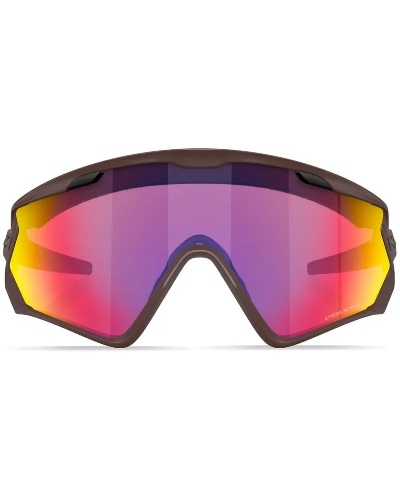 Oakley Wind Jacket 2.0 Sonnenbrille - Rot Rot