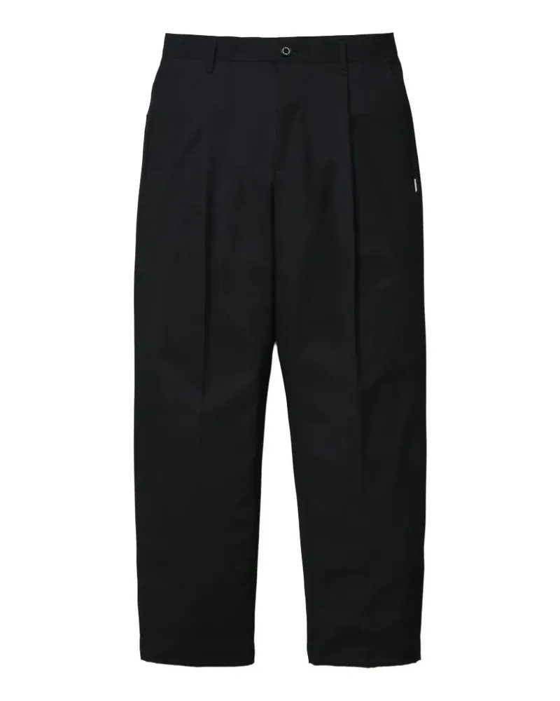 Neighborhood tuck-pleat trousers - Schwarz Schwarz