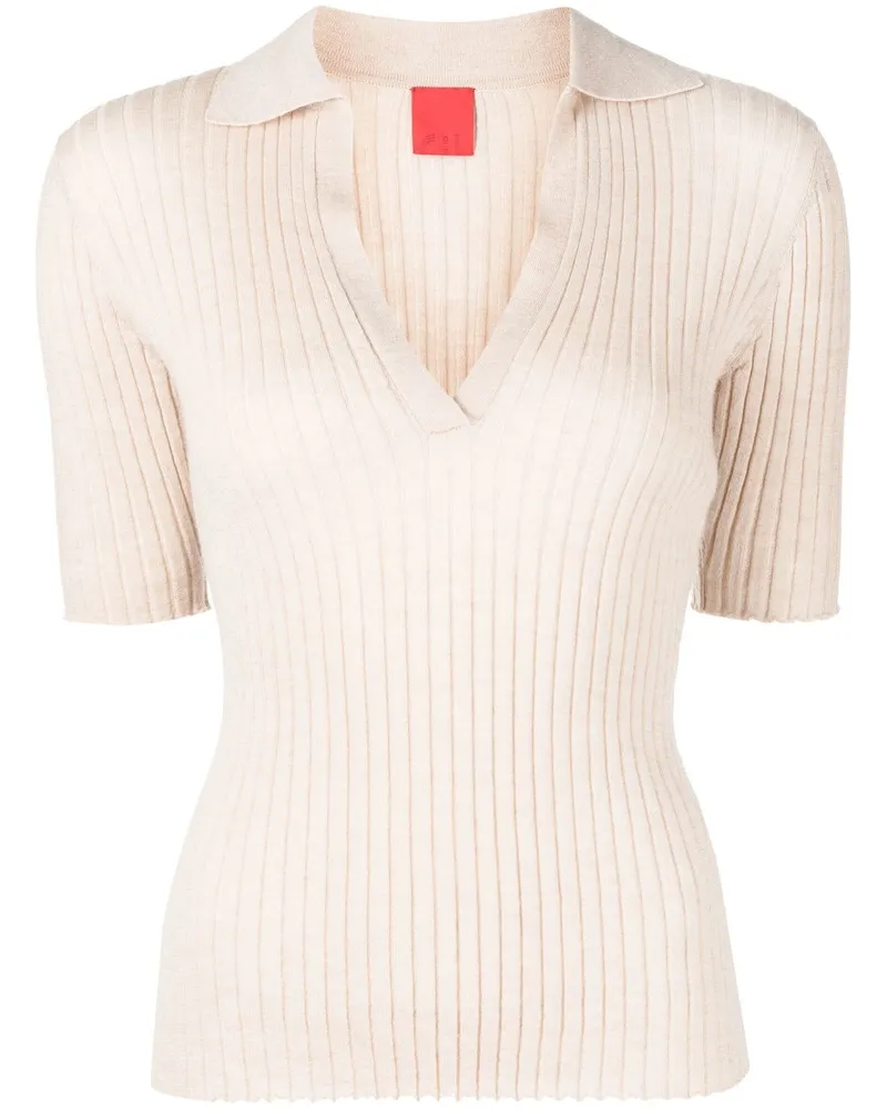 Cashmere In Love Summer Poloshirt aus Kaschmir - Braun Braun