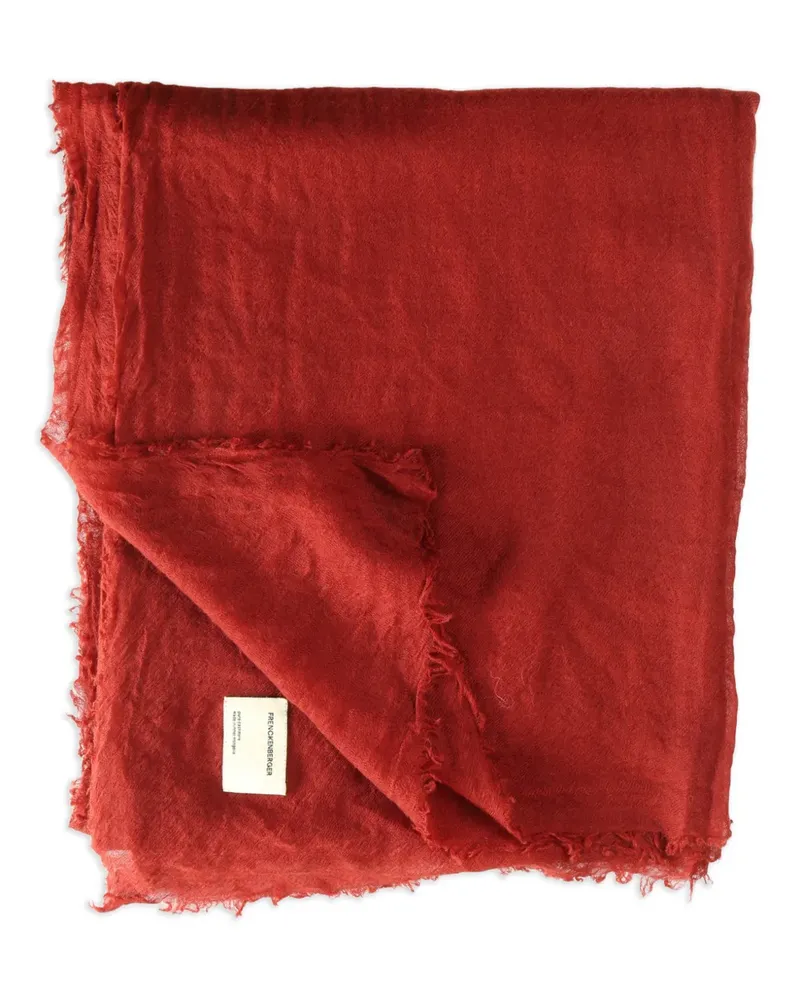 Frenckenberger fringed scarf - Rot Rot