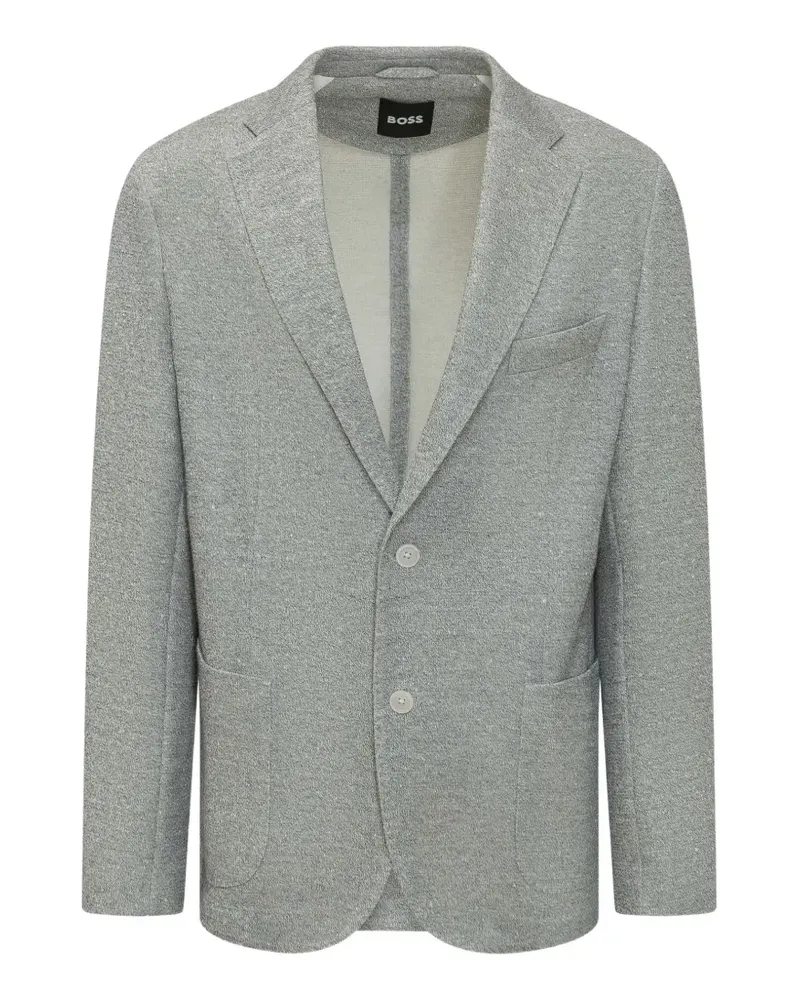 HUGO BOSS Hanry single-breasted blazer - Grau Grau