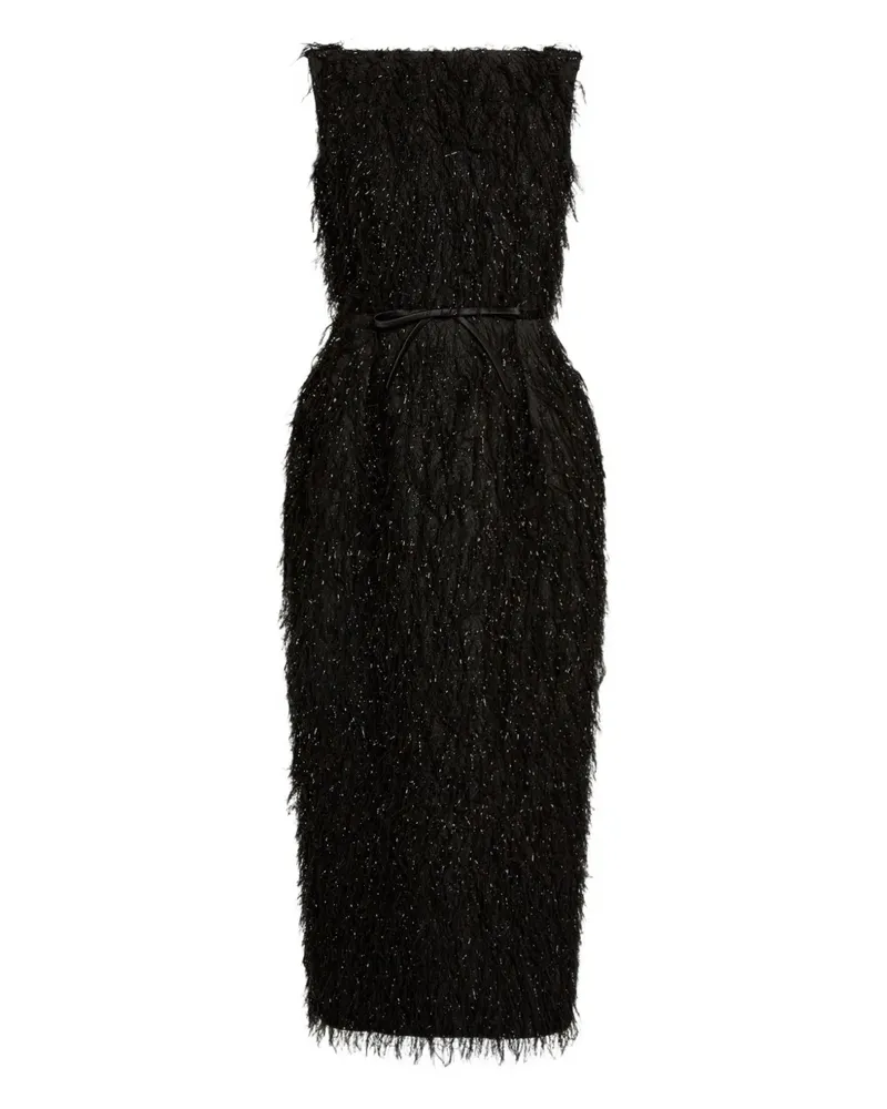 Erdem Ärmelloses Kleid - Schwarz Schwarz