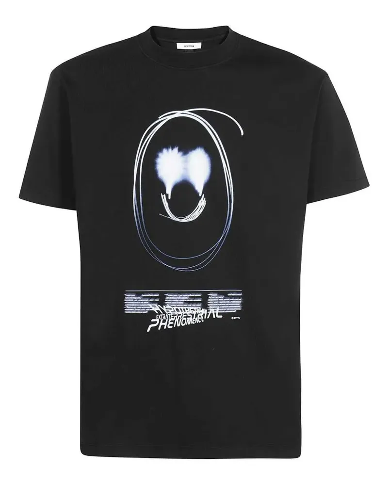 Eytys T-Shirt mit Print - Schwarz Schwarz
