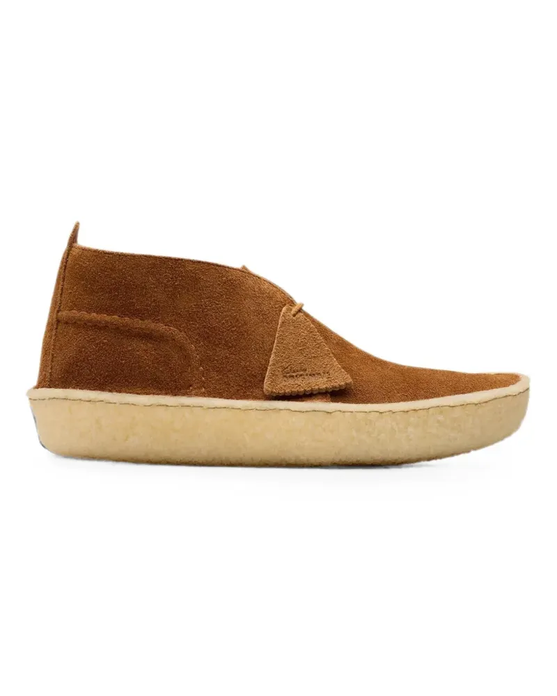 Clarks Desert Rain suede boots - Braun Braun