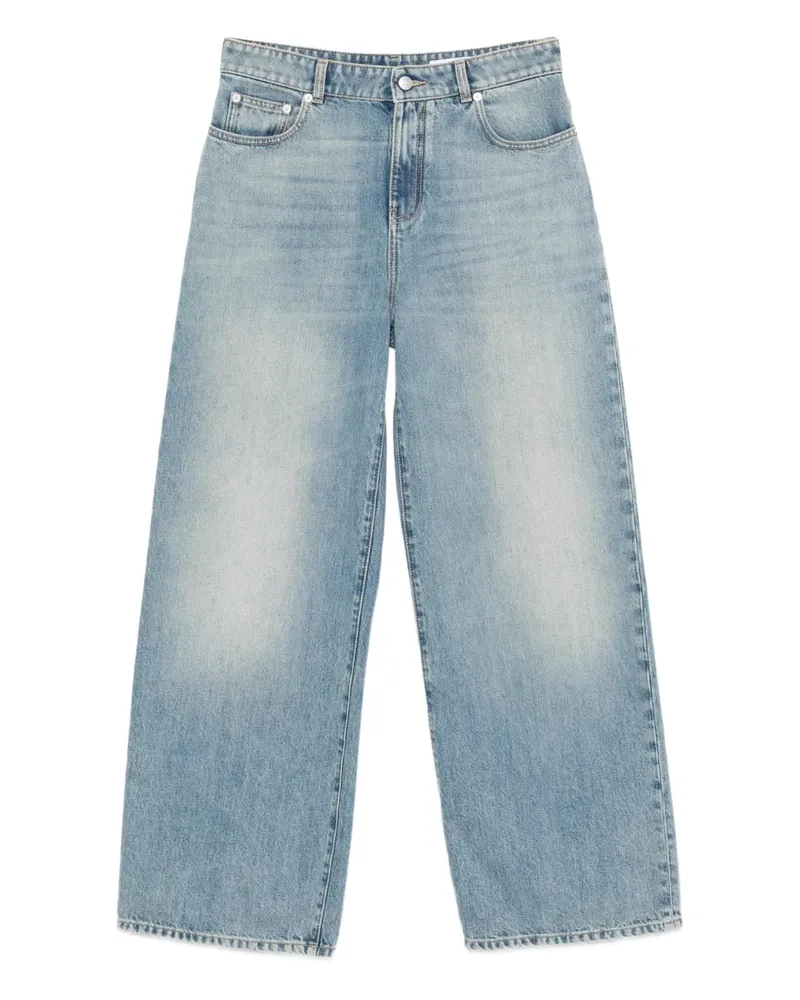 Alexander McQueen wide-leg jeans - Blau Blau