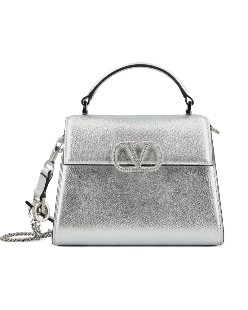 Valentino Garavani logo-detail tote bag - Silber Silber
