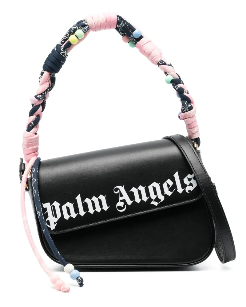 Palm Angels Crash Schultertasche - Schwarz Schwarz