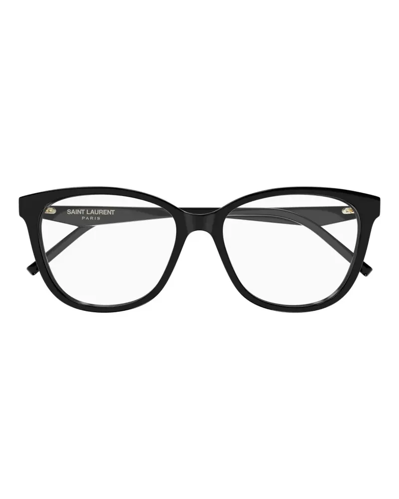 Saint Laurent Cat-Eye-Brille - Schwarz Schwarz