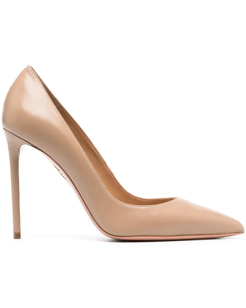 Aquazzura Purist Pumps 105mm - Nude Nude