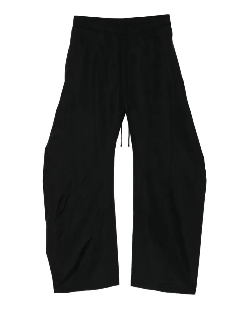 Julius bending wide-leg trousers - Schwarz Schwarz