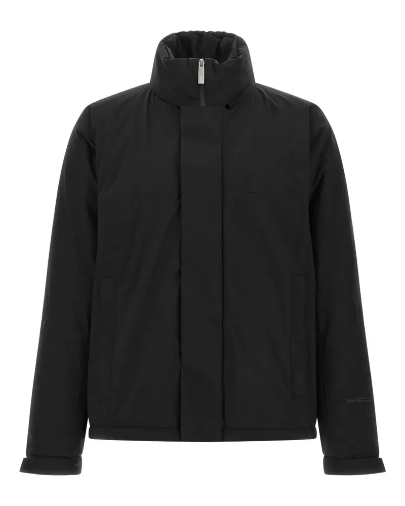 Herno Wattierte Gore-Tex Jacke mit abnehmbarer Kapuze - Schwarz Schwarz