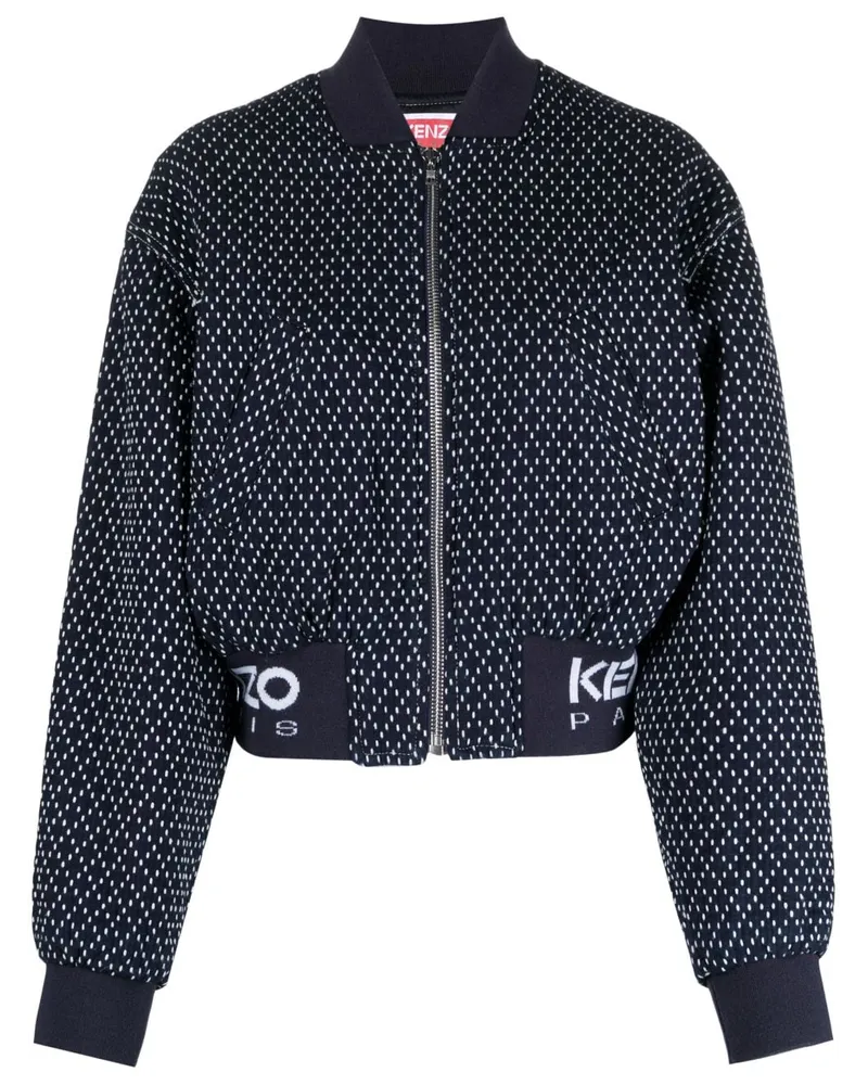 Kenzo Bomberjacke mit Stickerei - Blau Blau
