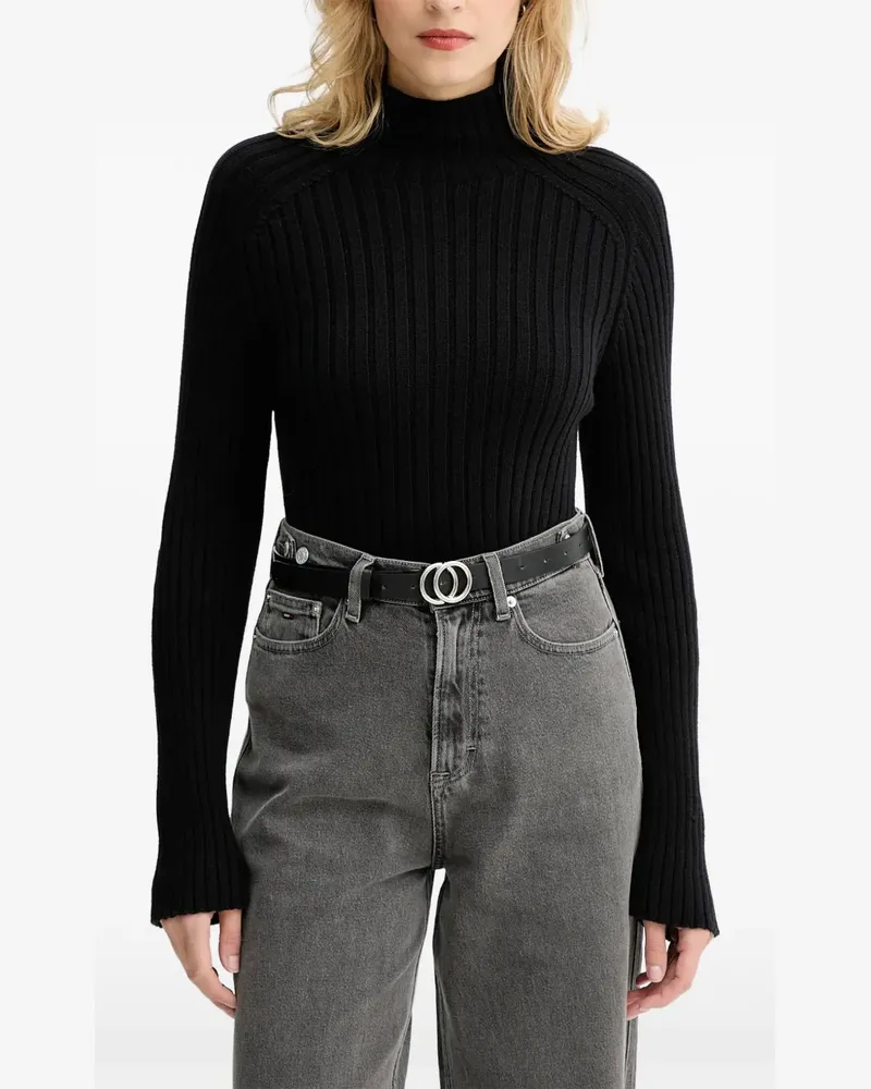 Marc O'Polo Pullover aus Baumwolle - Schwarz Schwarz