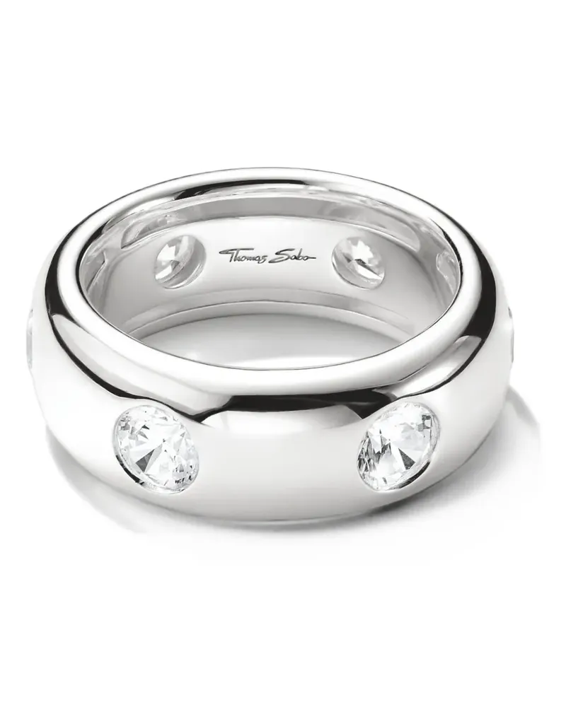 Thomas Sabo Bold Elegance Ring mit Zirkonia - Silber Silber