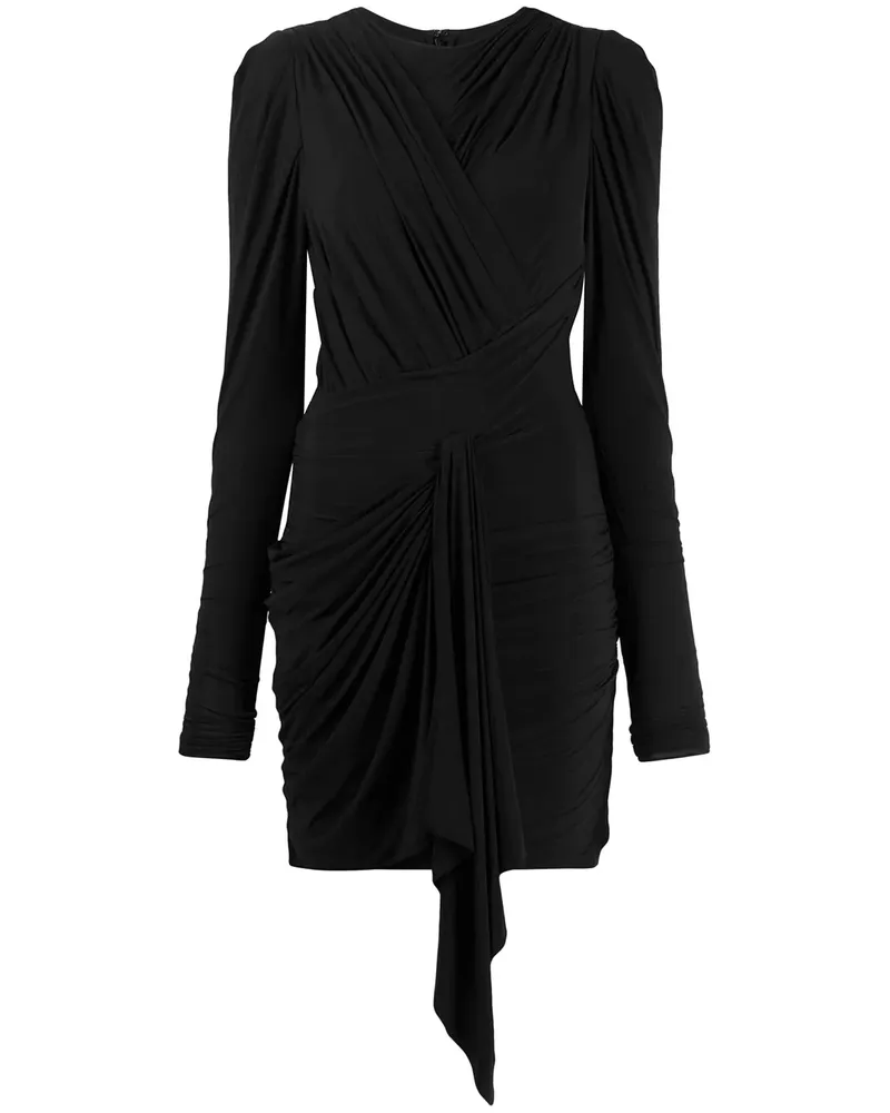 Isabel Marant Tonia' Cocktailkleid mit Raffung - Schwarz Schwarz