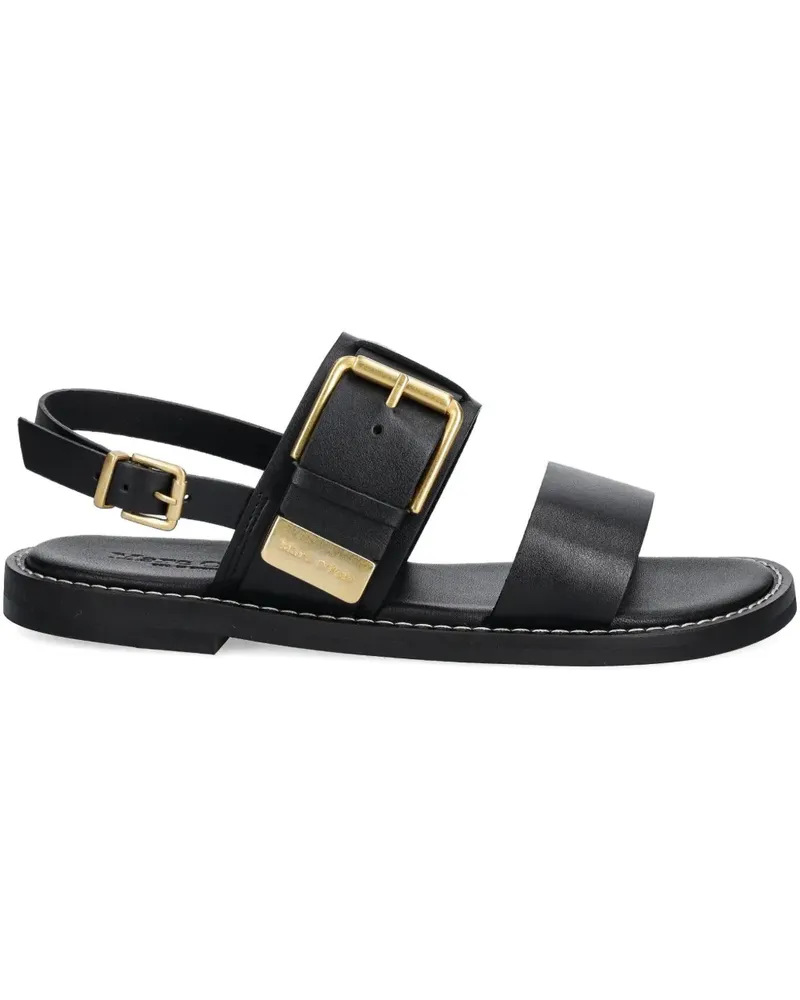 Marc O'Polo Sandalen mit Schnallenverschluss - Schwarz Schwarz
