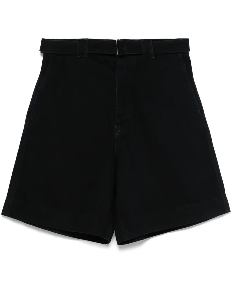 Róhe Shorts mit Gürtel - Schwarz Schwarz