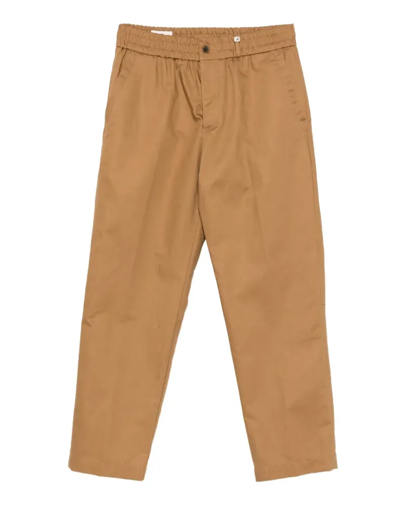 MYTHS elasticated-waistband trousers - Braun Braun